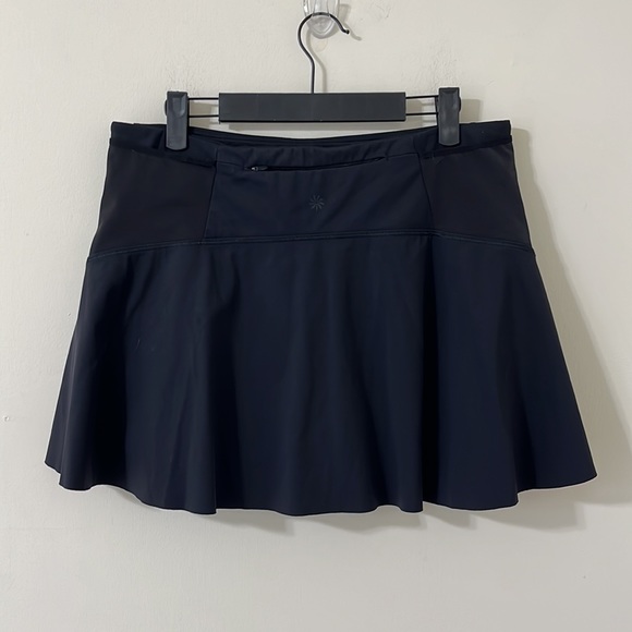 Athleta Black Match Point Skort 13.5” Size Medium - Picture 7 of 12